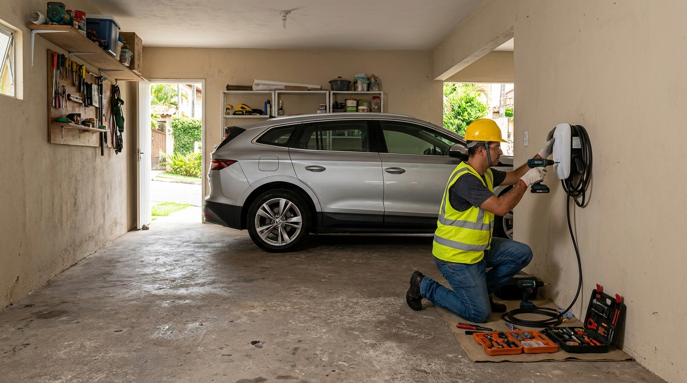 Instalação em Garagem ou Condomínio em Florianópolis‑SC